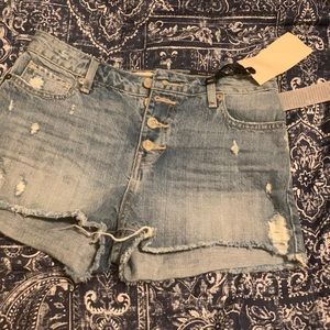 High Rise Miss Me Shorts